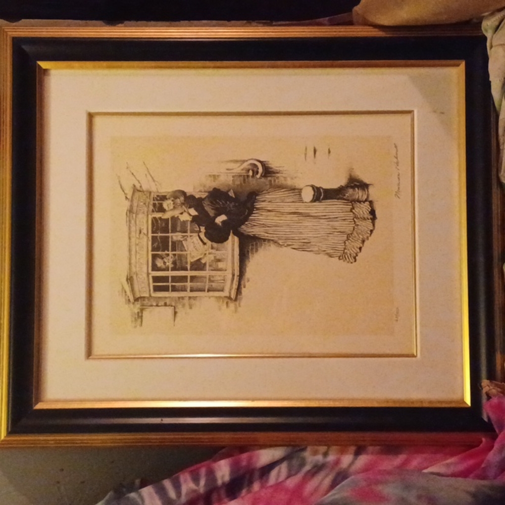 Norman Rockwell signed numbered lithograph